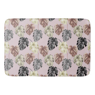 Tropical Animal Print & Greenery Series Design 35 Badematte