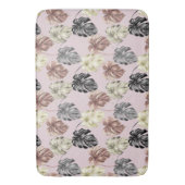 Tropical Animal Print & Greenery Series Design 35 Badematte (Vorderseite Vertikal)