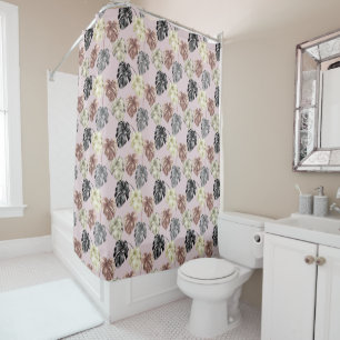 Tropical Animal Print & Greenery Series Design 35 Duschvorhang