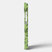 Tropical animals seamless pattern green and grey Case-Mate iPhone hülle (Rückseite / Links)