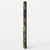 Tropical animals seamless pattern monkey palm tree Case-Mate iPhone hülle (Hinten/Links)