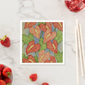 Tropical Anthuriums Blume Paper Napkins Serviette (Beispiel)