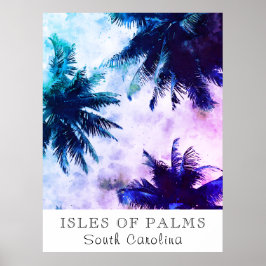 *~* Tropical AP25 Reisepersonalize - Palm Tree Poster