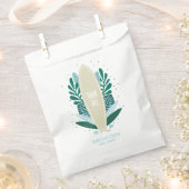 Tropical Aqua Baby an Bord Geschenktütchen (Ausgeschnitten)