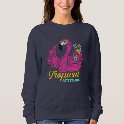 Tropical Attitude Sweatshirt (Vorderseite)