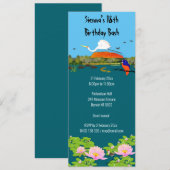 Tropical Australia Kakadu Inspiriert Einladung (Vorne/Hinten)