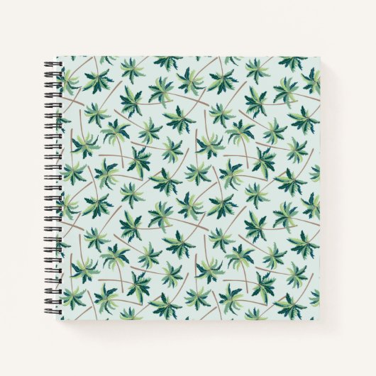 Tropical Australian Foxtail Palm Notizblock (Vorderseite)