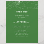 Tropical Auto Detection Service Flyer (Hinten)