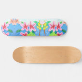 Tropical Azalea Skateboard Ariella & Lily Designs (Horizontal)