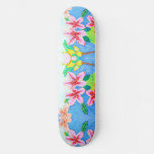 Tropical Azalea Skateboard Ariella & Lily Designs (Vorderseite)