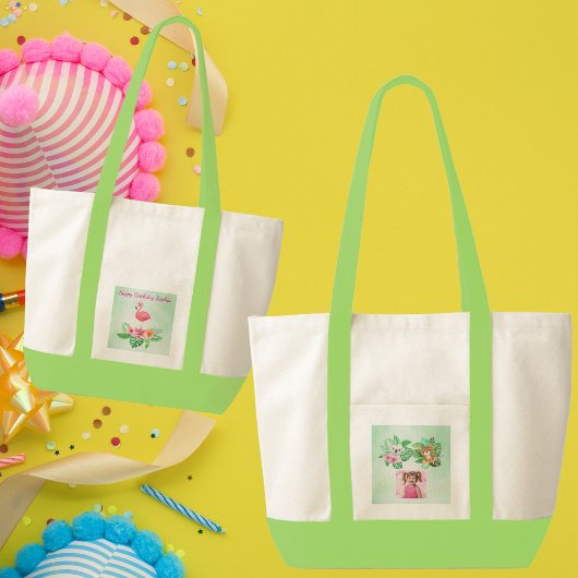 Tropical Baby Animals Tote Tasche Geschenke für de