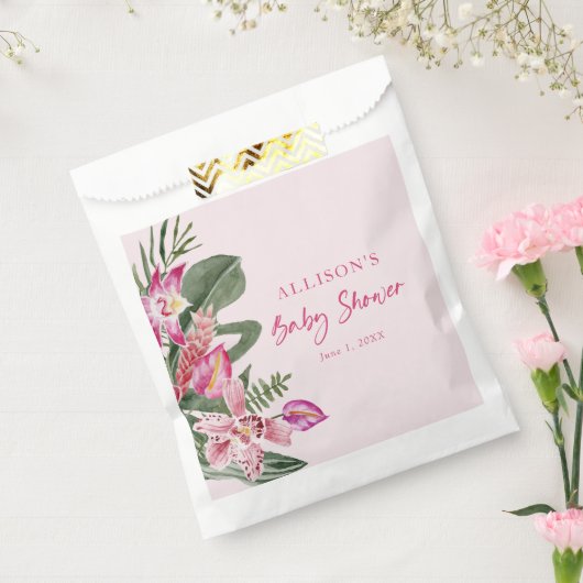 Tropical Baby Dusche Geschenktütchen (Versiegelt)