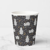 Tropical Baby Sloth Pattern Pappbecher (Vorderseite)