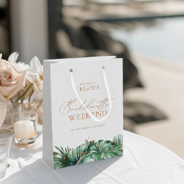 Tropical Bachelorette Mittlere Geschenktüte