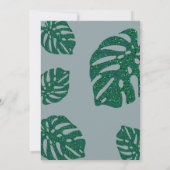 Tropical Bachelorette Party Tropic Like It's Hot Einladung (Rückseite)