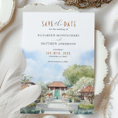 Tropical Bali AYANA Resort Save the Date Einladung