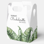 Tropical Banana Leaf Bachelorette Geschenkschachtel (Geöffnet)