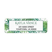 Tropical Banana Palm Leaf Botanical Leaves (Vorne)