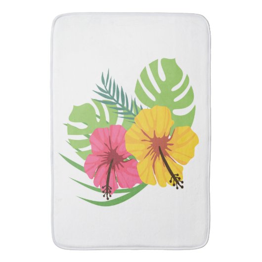 Tropical Bath Mat Badematte (Vorderseite Vertikal)