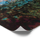 Tropical-Bay-Poster Poster (Ecke)