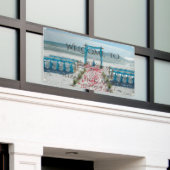 Tropical Beach Arbor Hochzeitsbanner Banner (Äußeres Gebäude)