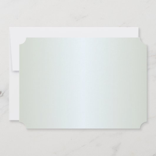 Tropical Beach Arbour Einladung (Rückseite)