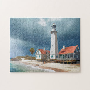 Tropical Beach Art Easy Brain Art Puzzle Foto Puz