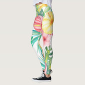 Tropical Beach Artwork Leggings (Links)