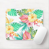 Tropical Beach Artwork Mousepad (Mit Mouse)