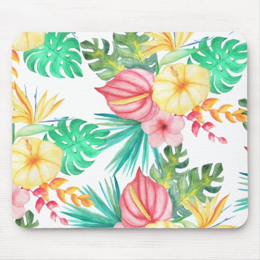 Tropical Beach Artwork Mousepad (Vorne)