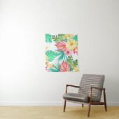 Tropical Beach Artwork Wandteppich (Beispiel)