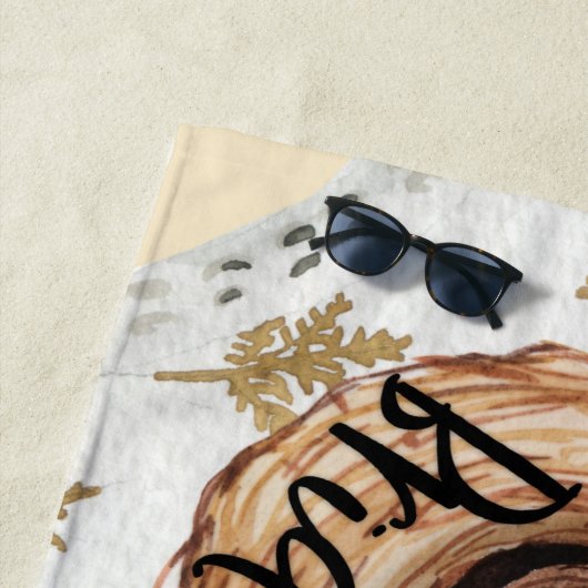 Tropical Beach Bachelorette Weekend Beach Handtuch (Beispiel)