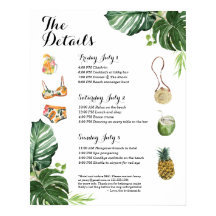 Tropical Beach Bachelorette Wochenende