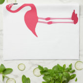 Tropical Beach Birds Destination Flamingos Geschirrtuch (Gefaltet)