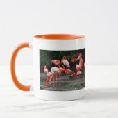 Tropical Beach Birds Destination Flamingos Tasse (Links)
