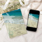 Tropical Beach Birthday Party Einladung