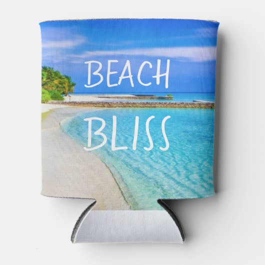 Tropical Beach Bliss Dosenkühler (Vorderseite)