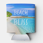 Tropical Beach Bliss Dosenkühler (Rückseite)