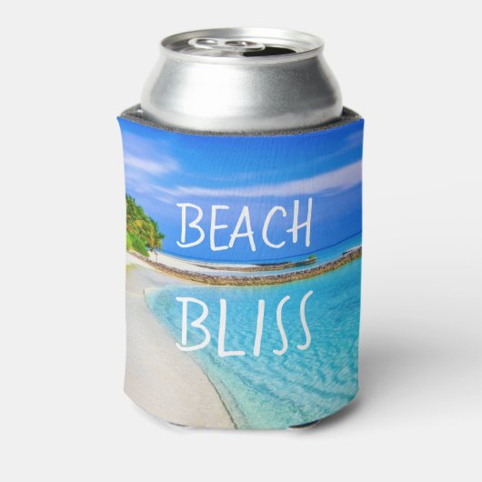 Tropical Beach Bliss Dosenkühler (Kanne Rückseite)