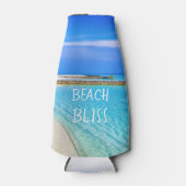 Tropical Beach Bliss Flaschenkühler (Vorderseite)