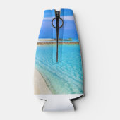 Tropical Beach Bliss Flaschenkühler (Rückseite)