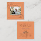 Tropical Beach Boho Summer Danke Karte (Vorne/Hinten)