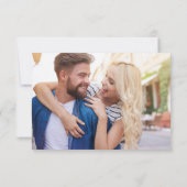 Tropical Beach Boho Summer Save the Date (Rückseite)