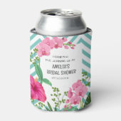 Tropical Beach Brautparty Dosenkühler (Kanne Vorderseite)