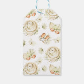 Tropical Beach Brautparty Geschenkanhänger (Rückseite)