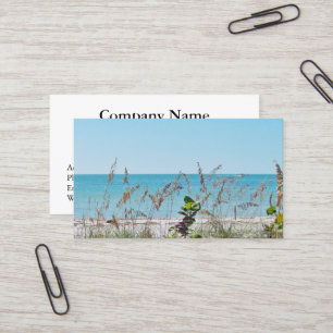 Tropical Beach Business Card Visitenkarte