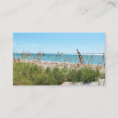 Tropical Beach Business Card Visitenkarte (Vorderseite)