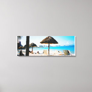 Tropical Beach Canvas Print Leinwanddruck