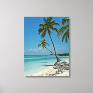 Tropical Beach Canvas Print Leinwanddruck