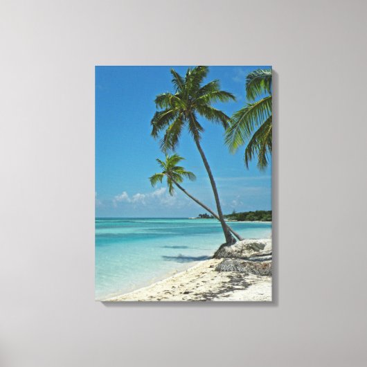 Tropical Beach Canvas Print Leinwanddruck (Vorderseite)